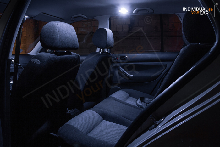LED Innenraumbeleuchtung SET passend für VW Golf 4 5-Türer - Cool-White